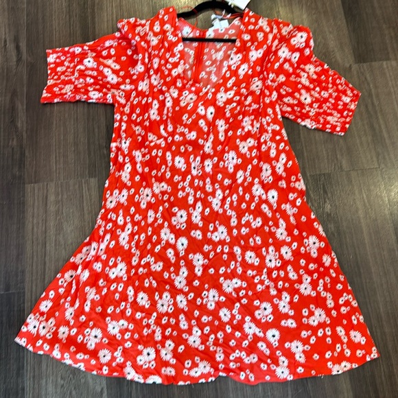 RIXO Dresses & Skirts - Rixo Target collab red flower dress